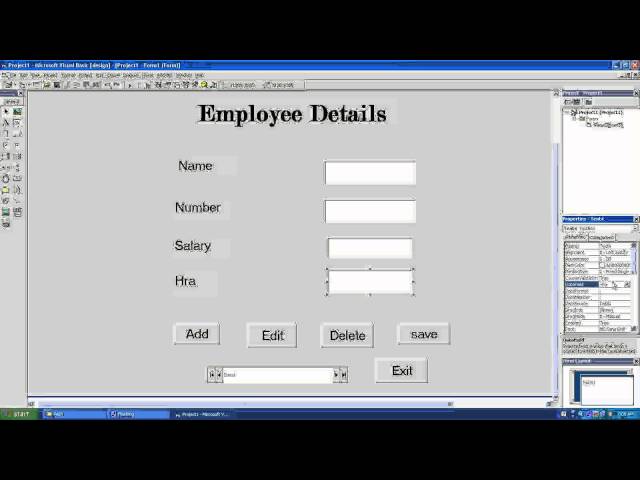 How to Add,Edit,Delete&Save a data in Database-visual basic 6.0-Tamil tutorial