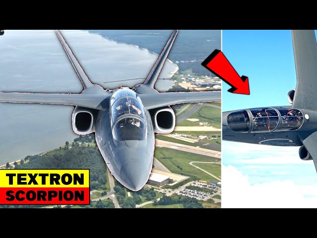 TEXTRON SCORPION: UN SÚPER AVIÓN VERSÁTIL Y DE BAJO COSTO