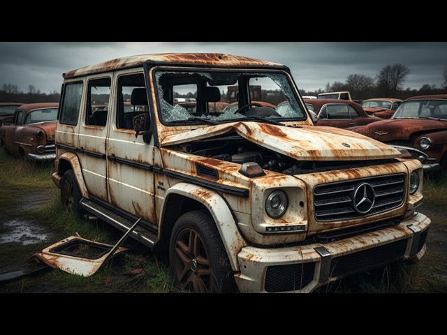 Restoring a Mercedes AMG G800 Brabus | Luxury Car Repair & Detailing Transformation