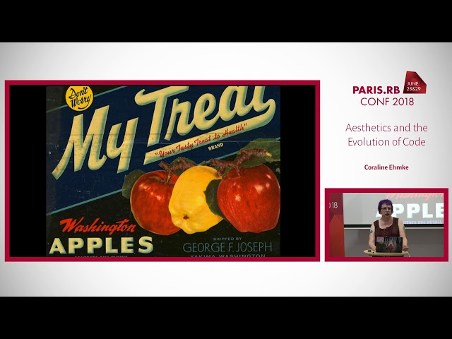 "Aesthetics and the Evolution of Code" by Coraline Ehmke