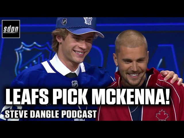 The Maple Leafs Select Gavin McKenna 1st Overall!!! | SDP