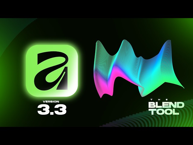 The New Affinity Blend Tool is massive