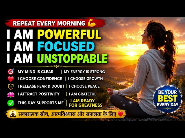 Listen Every Morning & Reprogram Your Mind for Success, Confidence & Inner Strength
