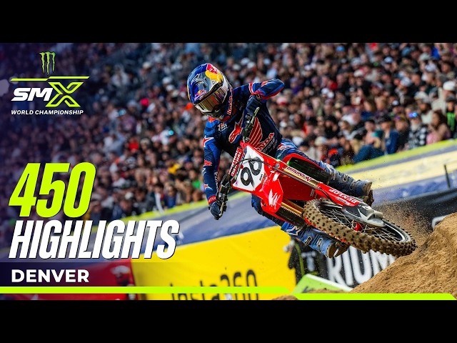 450 Class Highlights | Round 16 Denver | Supercross 2026