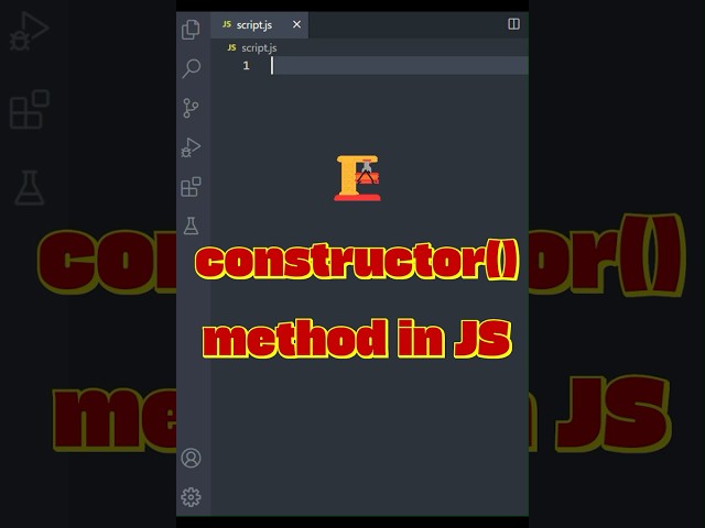 🔧 What’s a Constructor in JavaScript? #coding #javascript