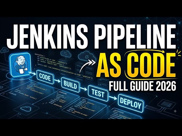 Jenkins Pipeline as Code — Full Guide for DevOps Engineers (2026)