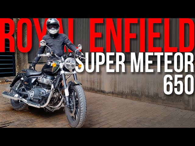ROYAL ENFIELD SUPER METEOR 650 EU5 🏍 Prueba / Test / Review | Caballero Motorista