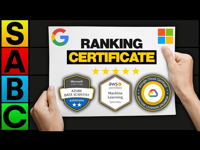 Top 6 BEST Data Science & Machine Learning Certificates