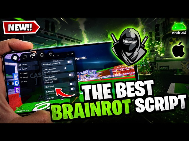 Steal a Brainrot Roblox Script - How to Get Steal a Brainrot Script NO KEY (Auto Steal, Auto Win)