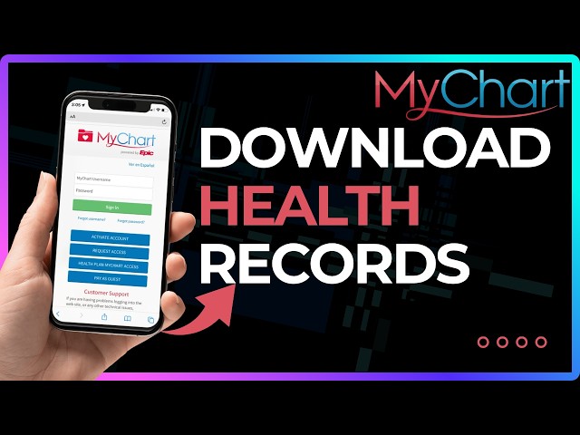 How To Download MyChart Health Records !