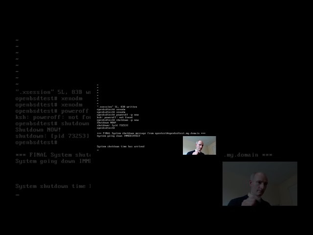 Never "poweroff" OpenBSD! #openbsd