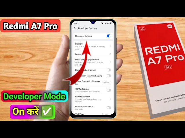 how to on developer option in redmi a7 pro | redmi a7 pro developer option on kaise kare 