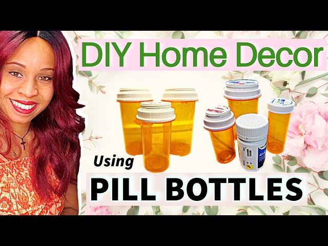 You’ll Never Throw Away Pill Bottles Again! Genius DIY Home Decor Ideas