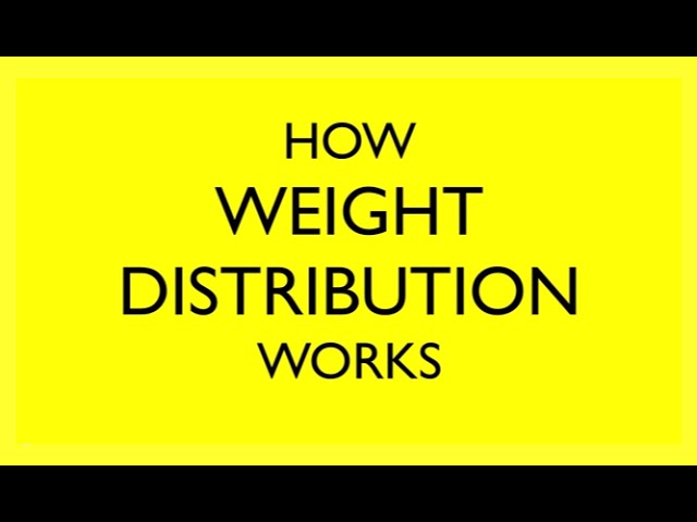 How Weight Distribution Works