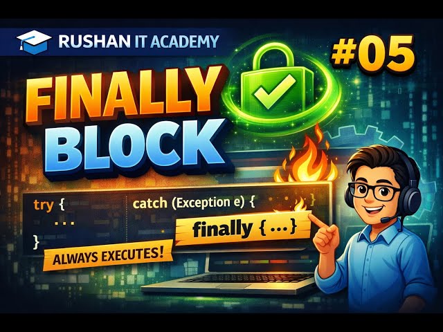 05 - finally block සරලව, සිංහලෙන්