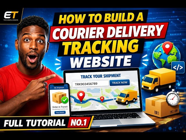 Build a Courier & Logistics Website in Minutes Using This Script