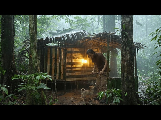 Deep in the Rainforest, I Built a Secret Shelter No One Would Find | Survival Instinct | Ep19