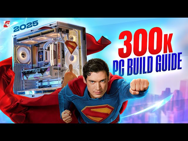 300K PC Build Guide 2025 | Ft. ASUS TUF BTF