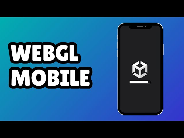 How to open WebGL locally on mobile browser - Unity