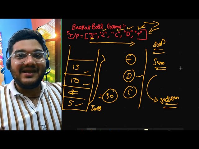 ⚾ LeetCode 682 – Baseball Game 🧠 | Java DSA Series 🚀 Day 6 | Stack Problem Explained Step-by-Step 💻