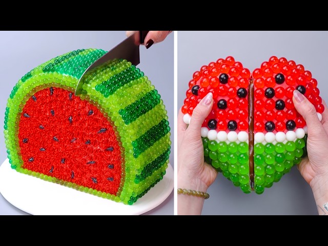 Top Amazing Watermelon Jelly Cakes 🍉 Best Cake Decorating Ideas | How To Make