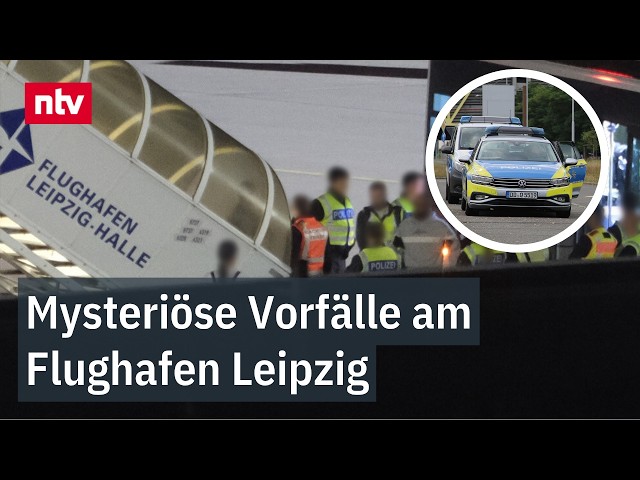 Alarm am Flughafen Leipzig – Erst eine Sprengstoff-Drohne, dann eine Flugzeug-Kollision | ntv