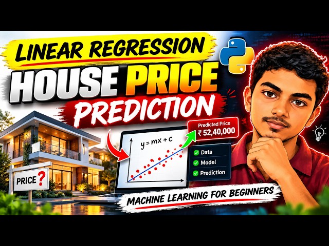 Predict House Prices with Linear Regression in Python | Machine Learning for Beginners