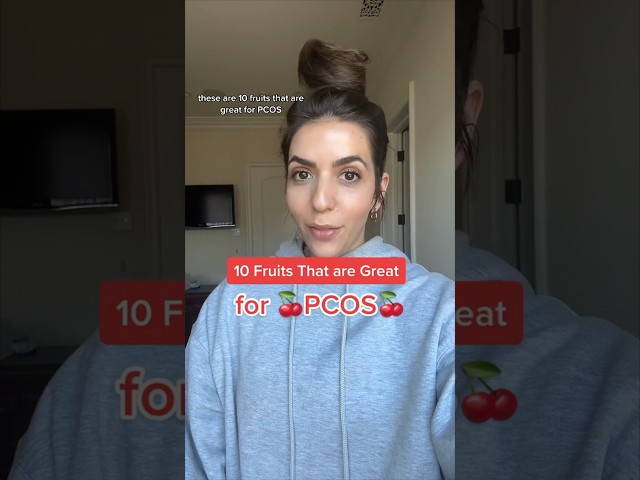 10 Fruits that are great for PCOS 🍒 #pcos