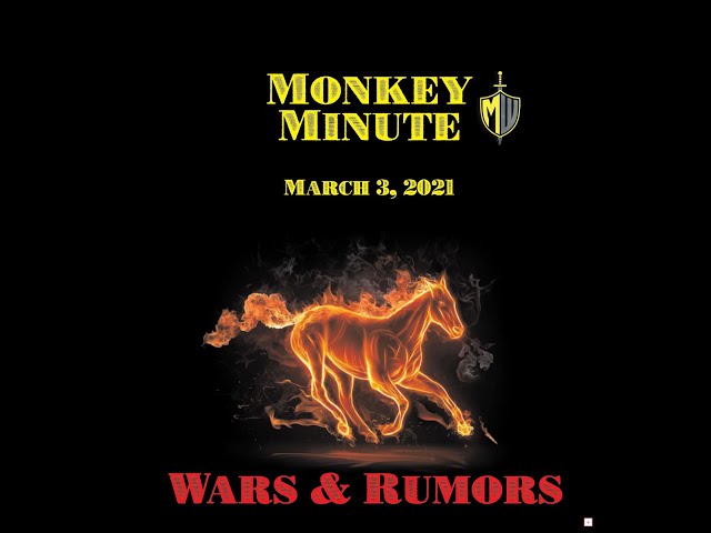 Monkey Minute for 3.3.21 - Biblical News from Around the World