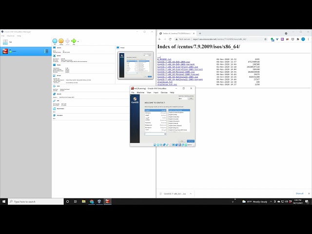 CentOS 7 Install Oracle VirtualBox VM