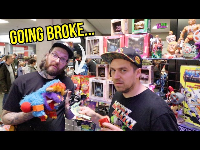 CRAZY FINDS whilst TOY HUNTING at Vintage Toys Of The Universe 2025!