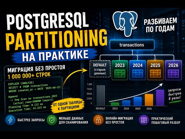 How to Partition a Large Table in PostgreSQL