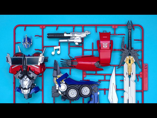 ♪Assemble: Optimus Prime｜Transformers: Prime｜Satisfying beat assembly｜Speed assemble｜Model Kit