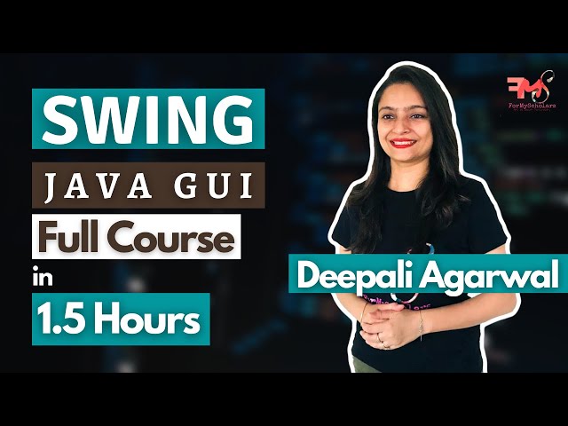 Full Course of Swing in Java | Java GUI | Advanced Java |Hindi