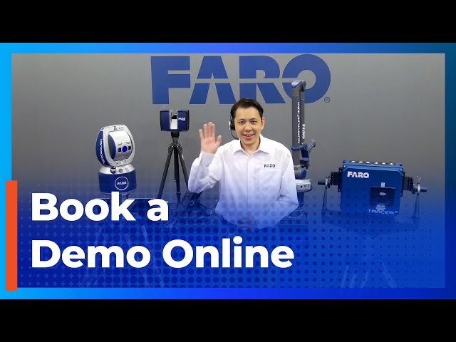 Book a Demo with FARO