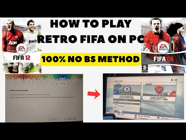 HOW  TO DOWNLOAD RETRO FIFA GAMES ON PC (STARTUP ERROR FIX)