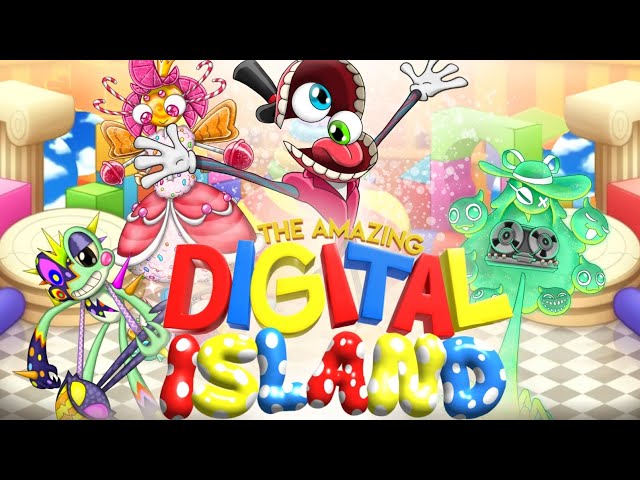The Amazing Digital Circus in the style of "My Singing Monsters" (fan work) 