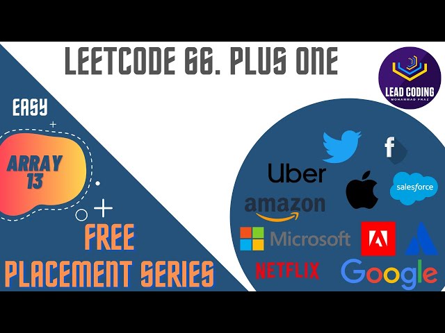 Leetcode 66. Plus One