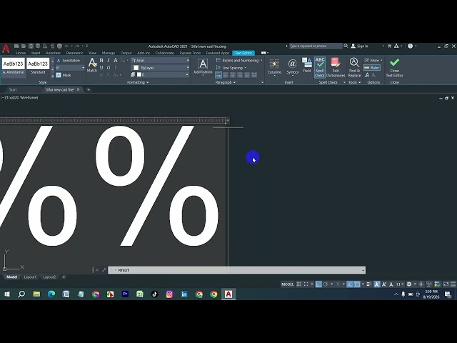 🔥 AutoCAD-এ Diameter (Ø) Symbol লিখুন খুব সহজে