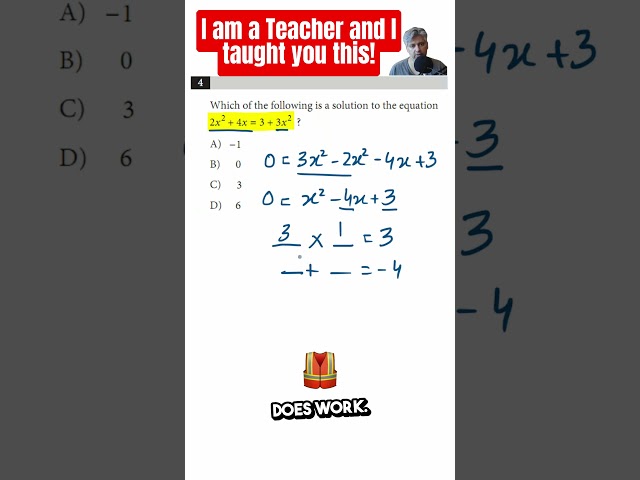 Your Teacher Never Told you that - SAT Math  #maths #education #mathematics