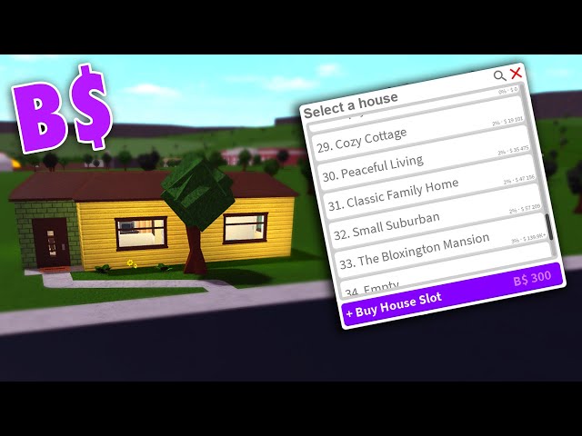 Bloxburg: How To Get Prebuilt Houses and New Plots?