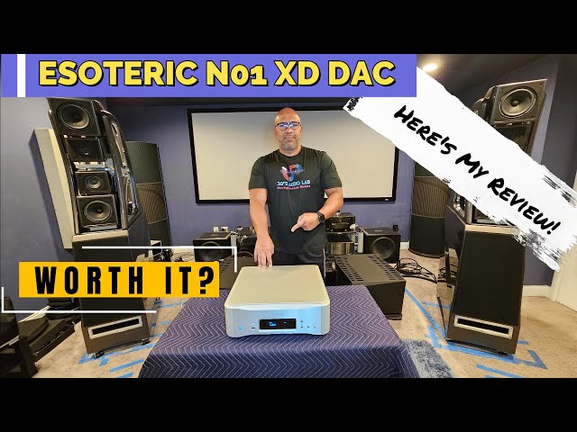 Esoteric N01XD DAC / Streamer - Here Is My Review Of This Unit!  #esoteric -#dac #streamer