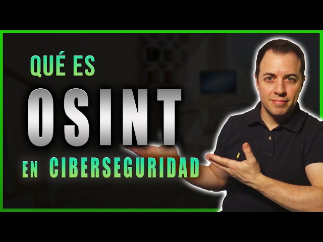 📌[OSINT] WHAT IS OSINT? ▶️ Digital Investigation | Cybersecurity Course | Alberto López