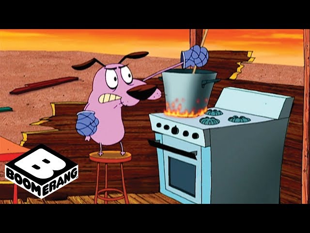 Courage the Cowardly Dog | Mac N Cheese | Boomerang Official
