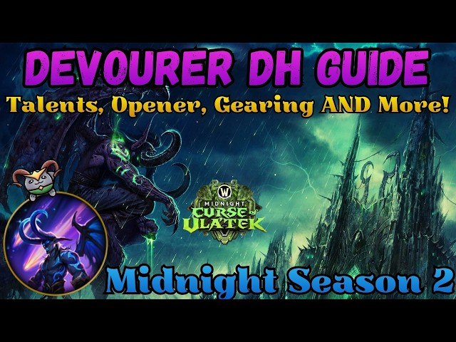 Devourer Demon Hunter Raiding & Mythic+ Guide | BiS Gear, Talents, Rotation and More!