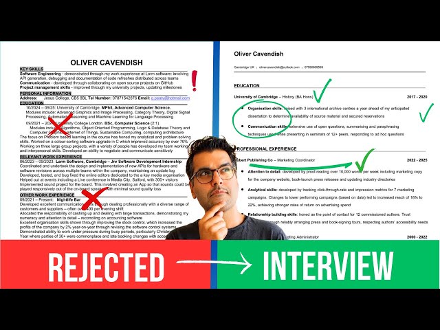 You NEED this CV design in 2026: From a Cambridge University Careers Pro