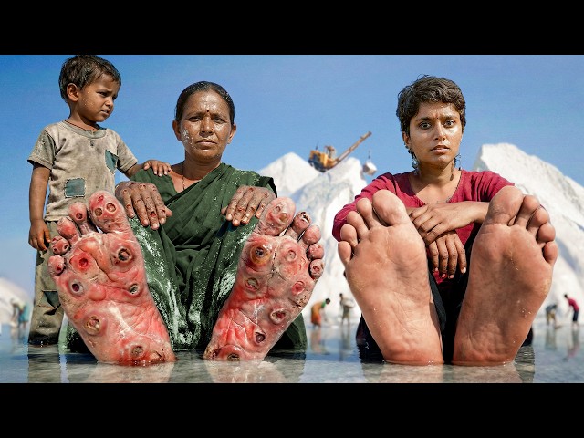 Inside world’s LARGEST salt desert! 🤯