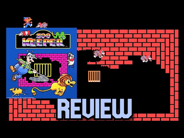 An 80s Arcade Classic With A Fun Twist! -Zoo Keeper (Atari VCS) Review