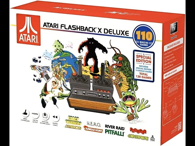 Atari Flashback X Deluxe HDMI Retro Console by AtGames