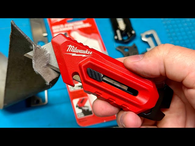 NEW! - Milwaukee - Multi-Function Compact Utility Knife - Tested Vs The Best!